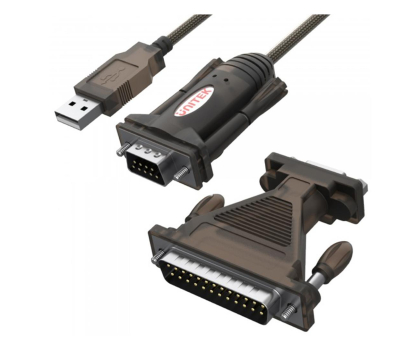 Przejściówka Unitek Adapter USB - RS-232, DB25M